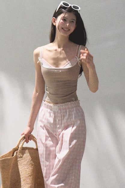 Pink Wide Leg Set-Up