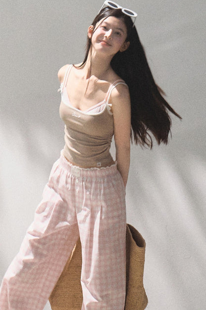 Pink Wide Leg Set-Up