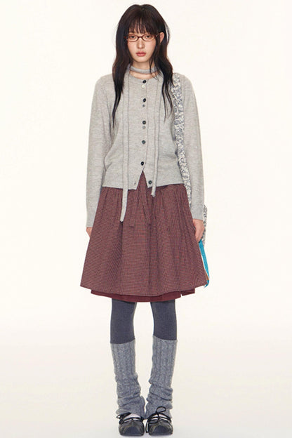 Original Patchwork Knit Leggings Set-Up