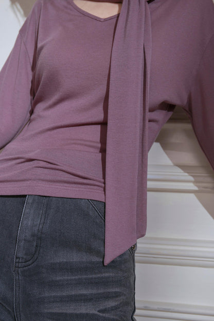 Green Wool Shawl Top