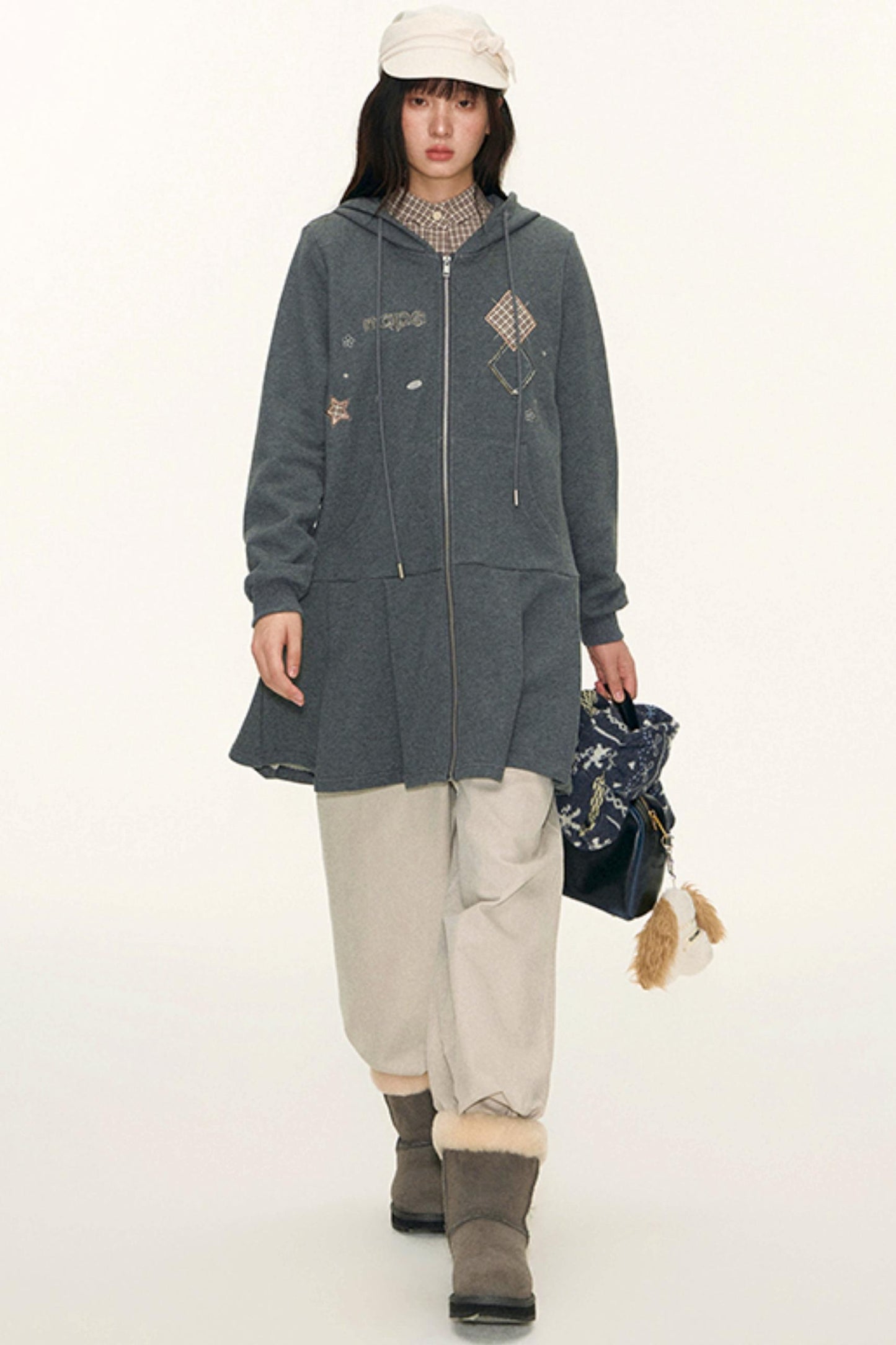 Graphite Retro Cargo Pants