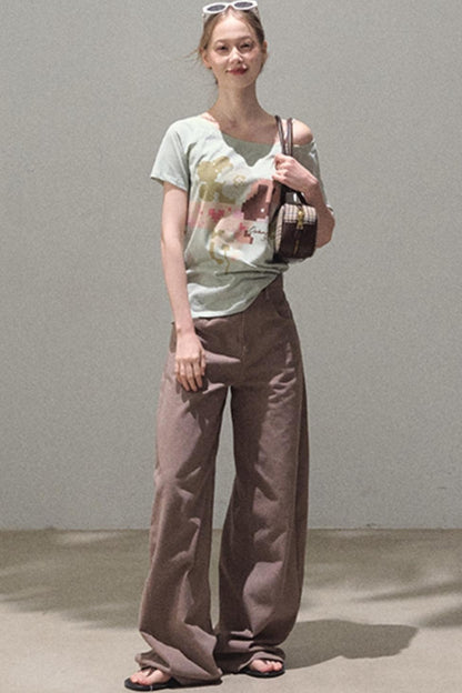 Vintage Rhinestone Halo Jeans