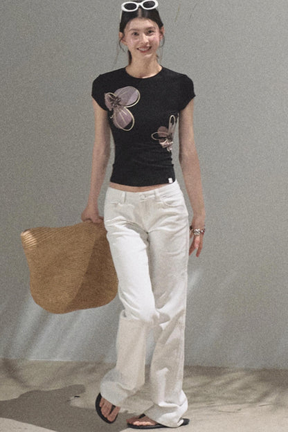 Begonia Floral T-Shirt