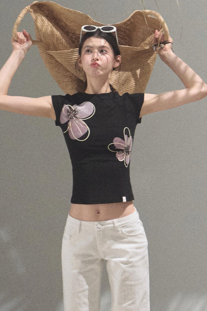 Begonia Floral T-Shirt