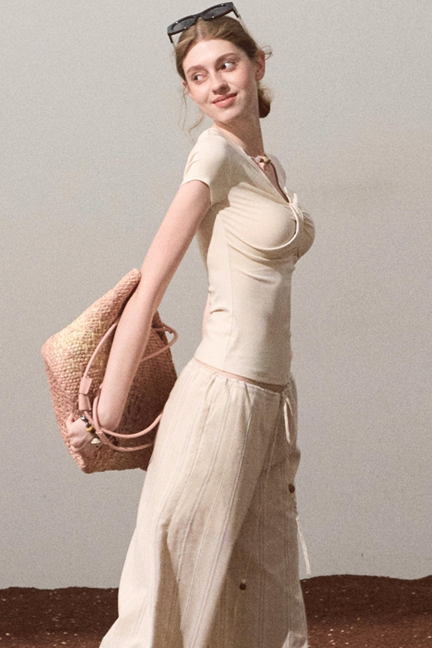 Amber Striped Pants Set-Up