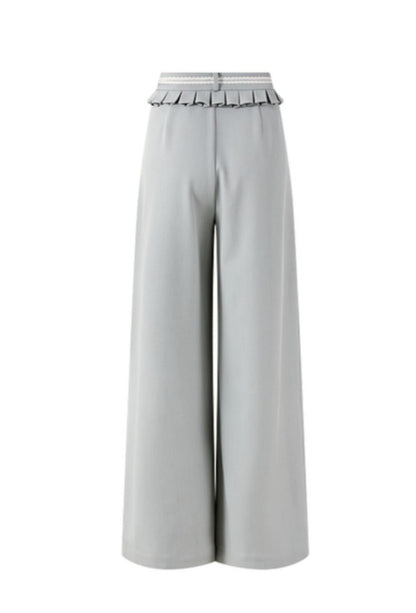 Autumn Gray Blazer Suit Set-Up