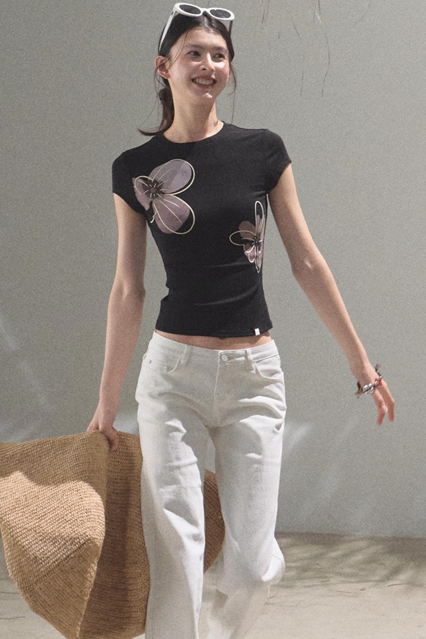 Begonia Floral T-Shirt