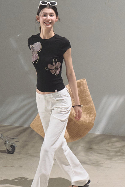 Begonia Floral T-Shirt