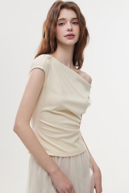 Pleated Summer T-Shirt