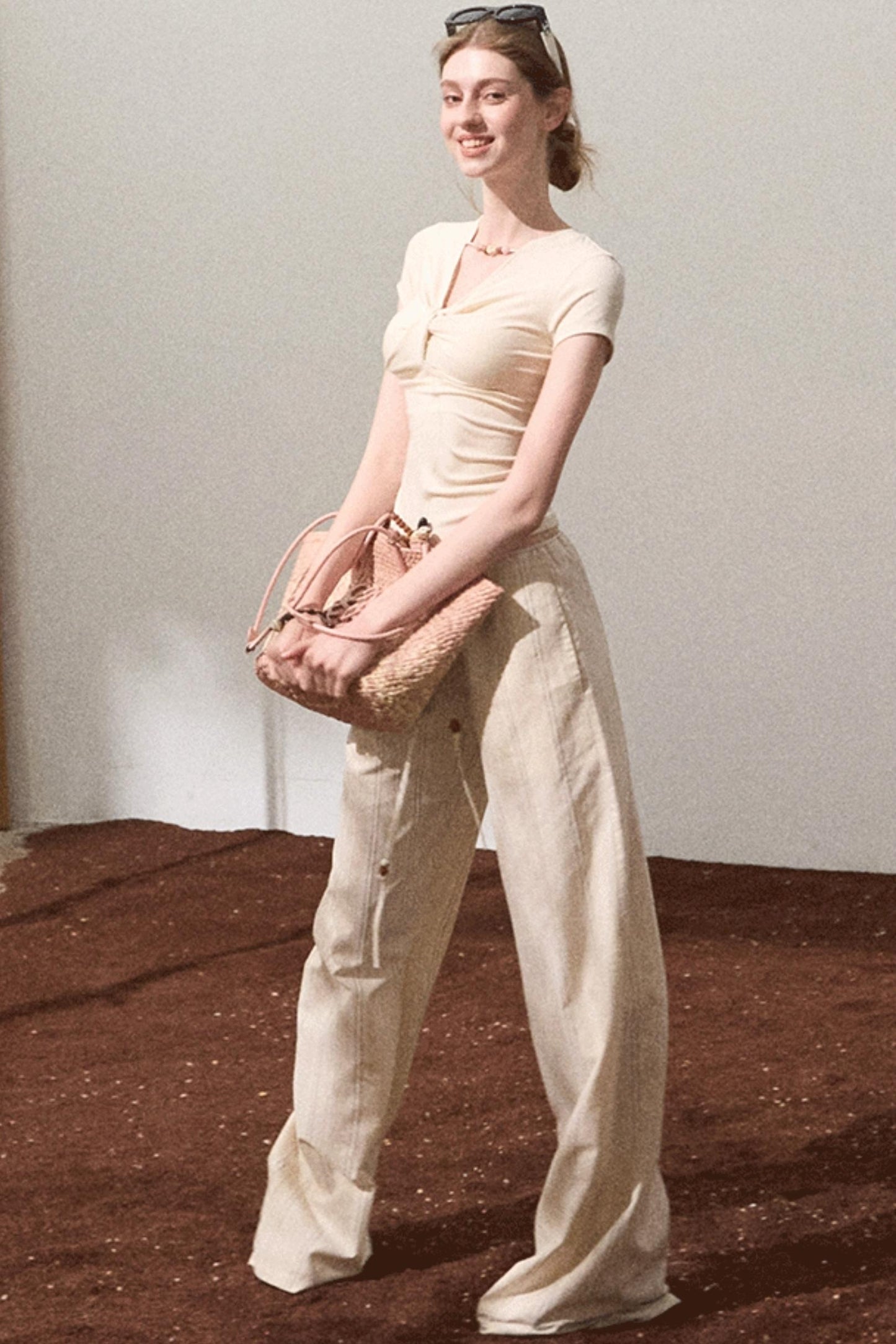 Amber Striped Pants Set-Up