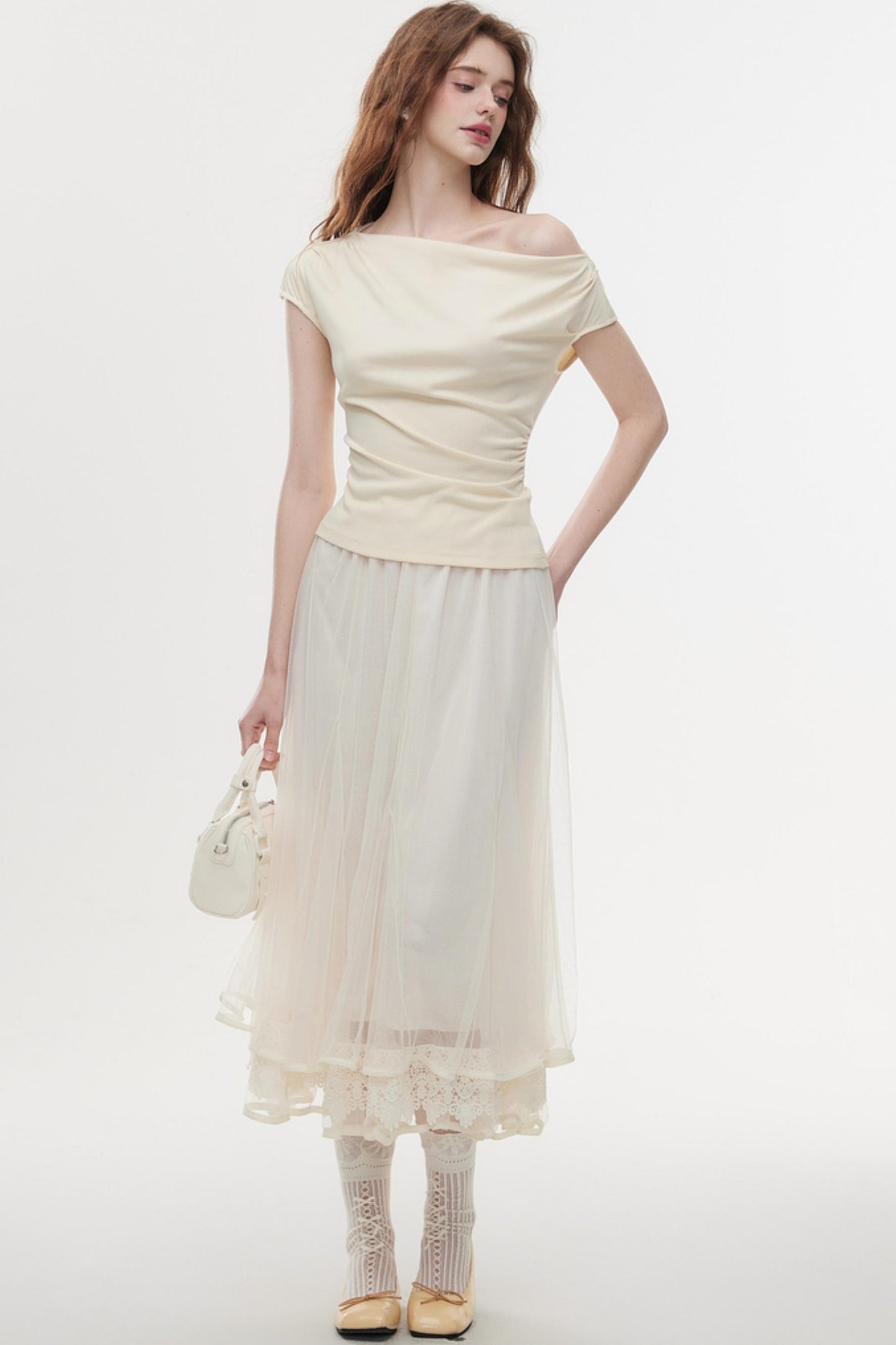 Pleated Summer T-Shirt