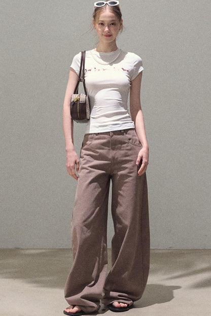 Vintage Rhinestone Halo Jeans