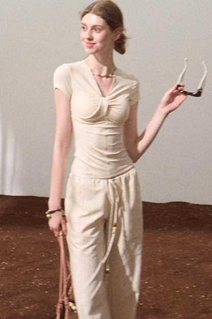 Amber Striped Pants Set-Up