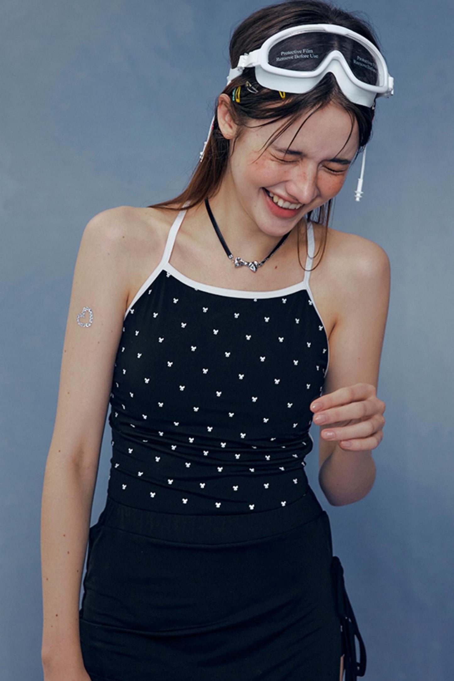 Nap Split Swimsuit Womens Swimming Set-Up