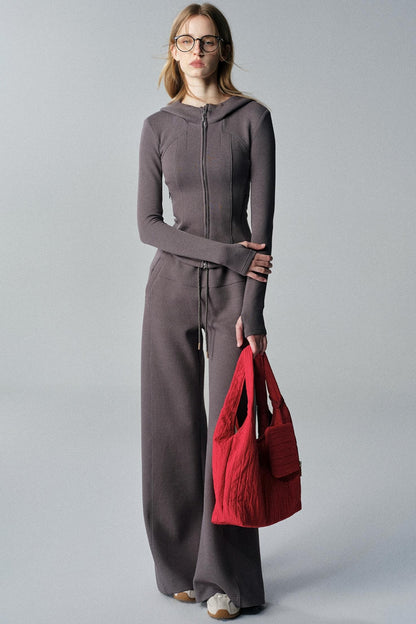 Corridor Set Hooded Sweatshirt Jacket & Pants Set-Up