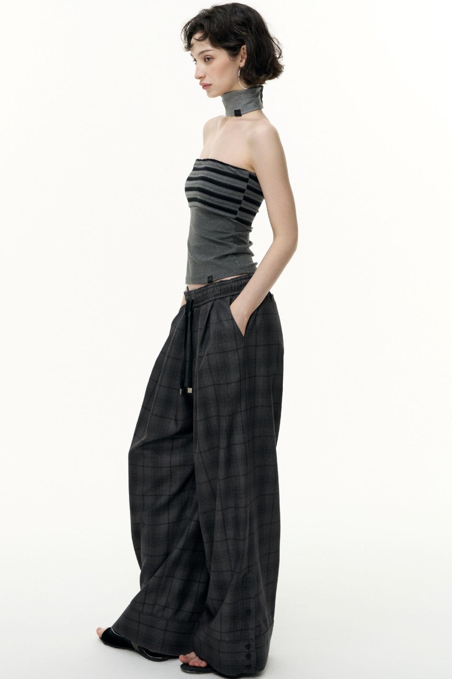 Striped Bandeau Skirt Set-Up