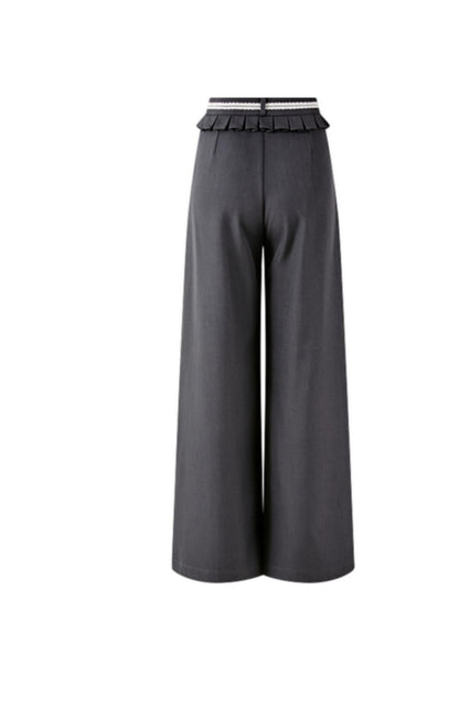 Autumn Gray Blazer Suit Set-Up