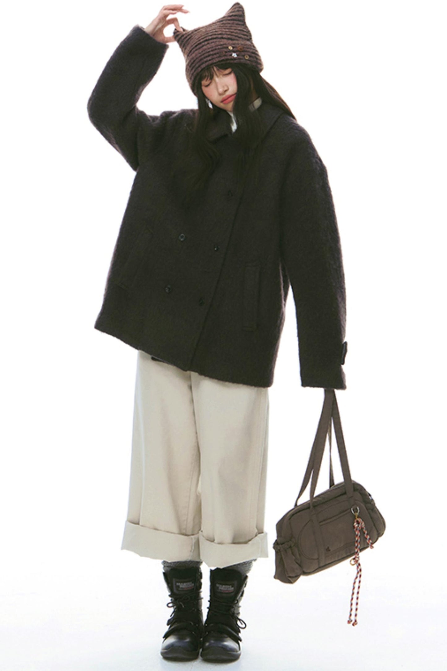 Simple Woolen Jacket