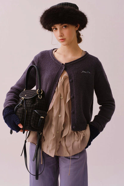 Reversible Faux Fur Beret