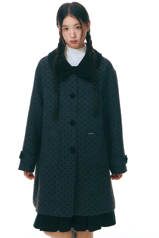 New Polka Dot Shawl Jacket