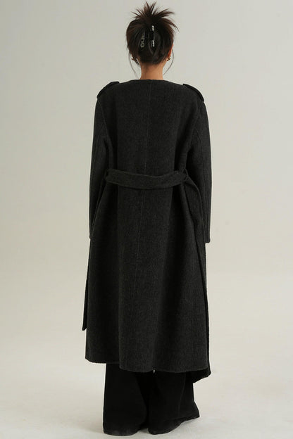 Double-Sided Wool Coat