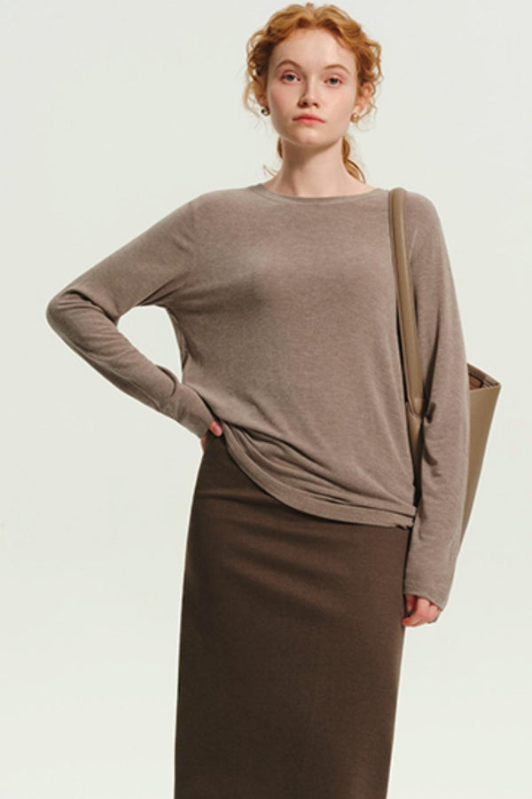Soft Touch Faux Cashmere T-Shirt