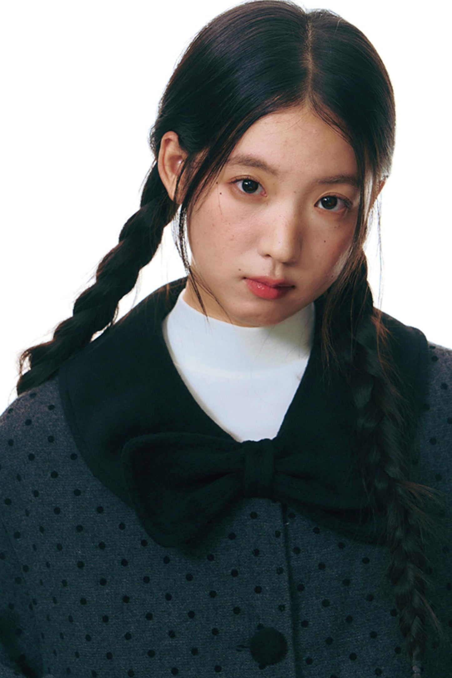 New Polka Dot Shawl Jacket