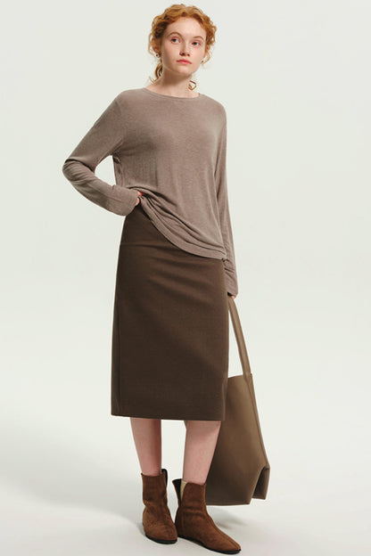 Soft Touch Faux Cashmere T-Shirt