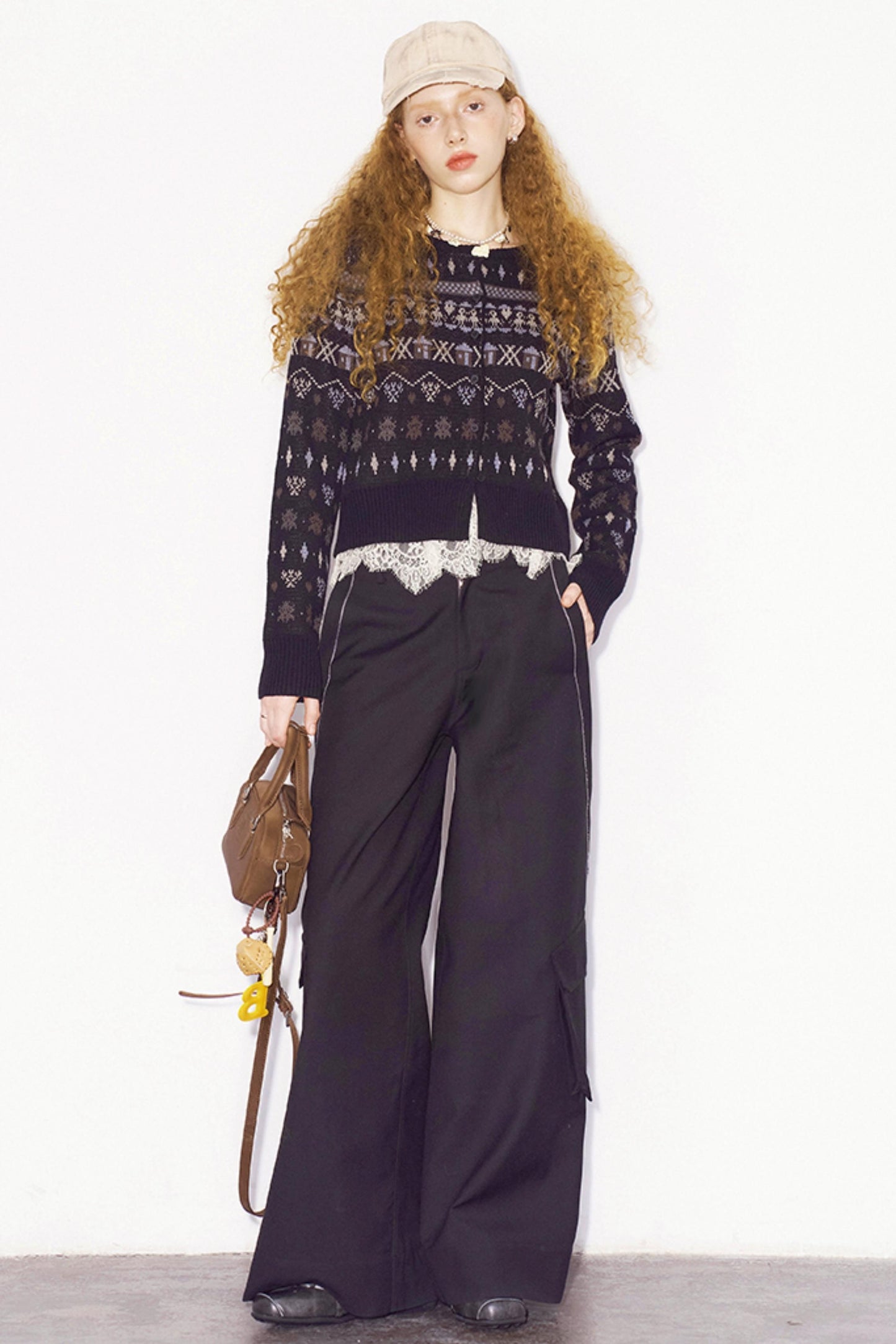 Fair Isle Jacquard Winter Cardigan