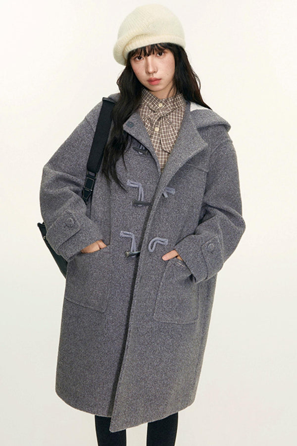 Original Woolen Hooded Jacket