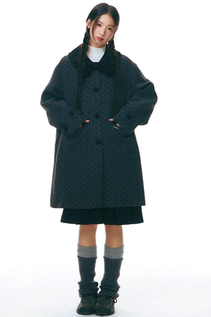 New Polka Dot Shawl Jacket