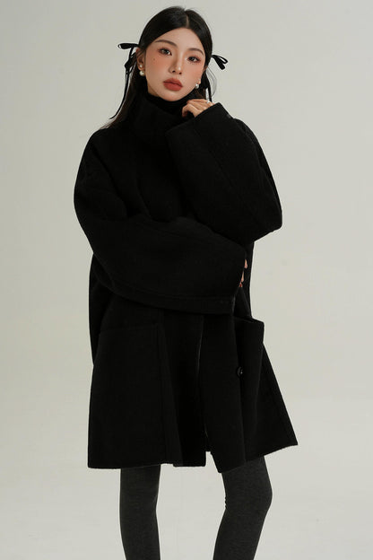 High-End Double-Sided Mid-Length Coat