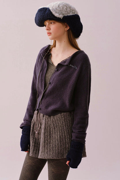 Reversible Plush Lei Feng Hat