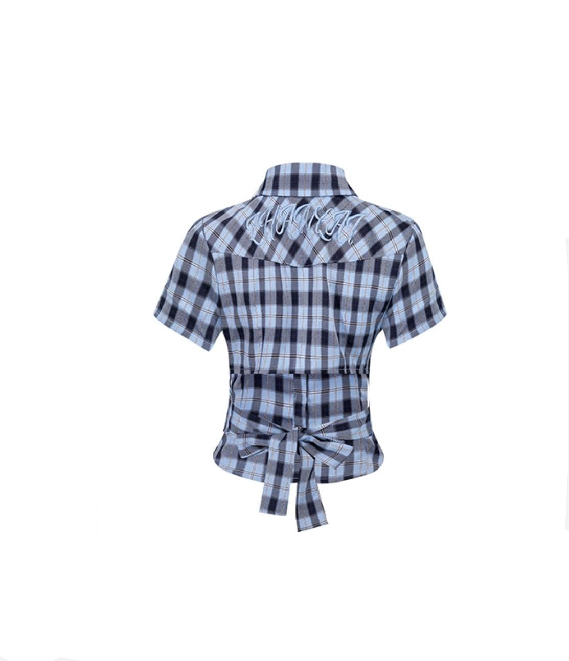 Summer Chic Plaid Set