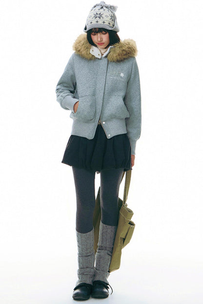 Embroidered Cotton Jacket Set-Up