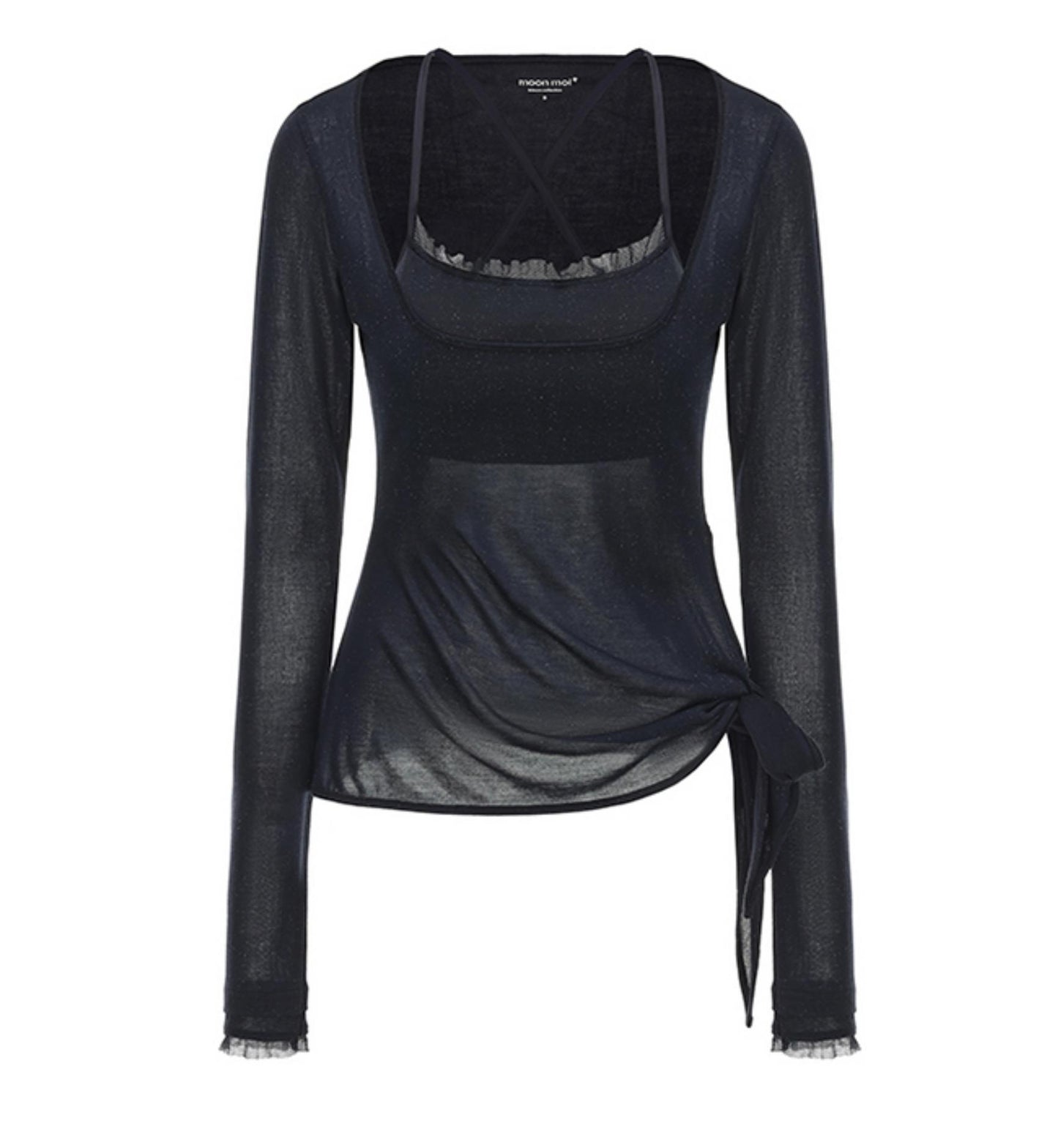 U-Neck Corset Top Set