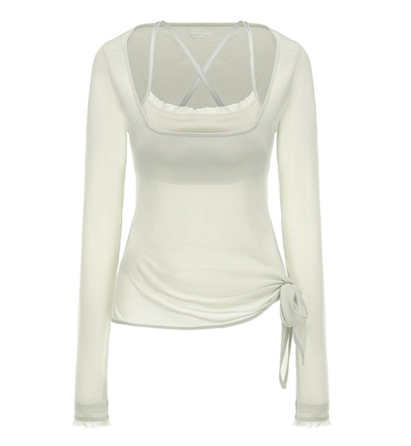 U-Neck Corset Top Set