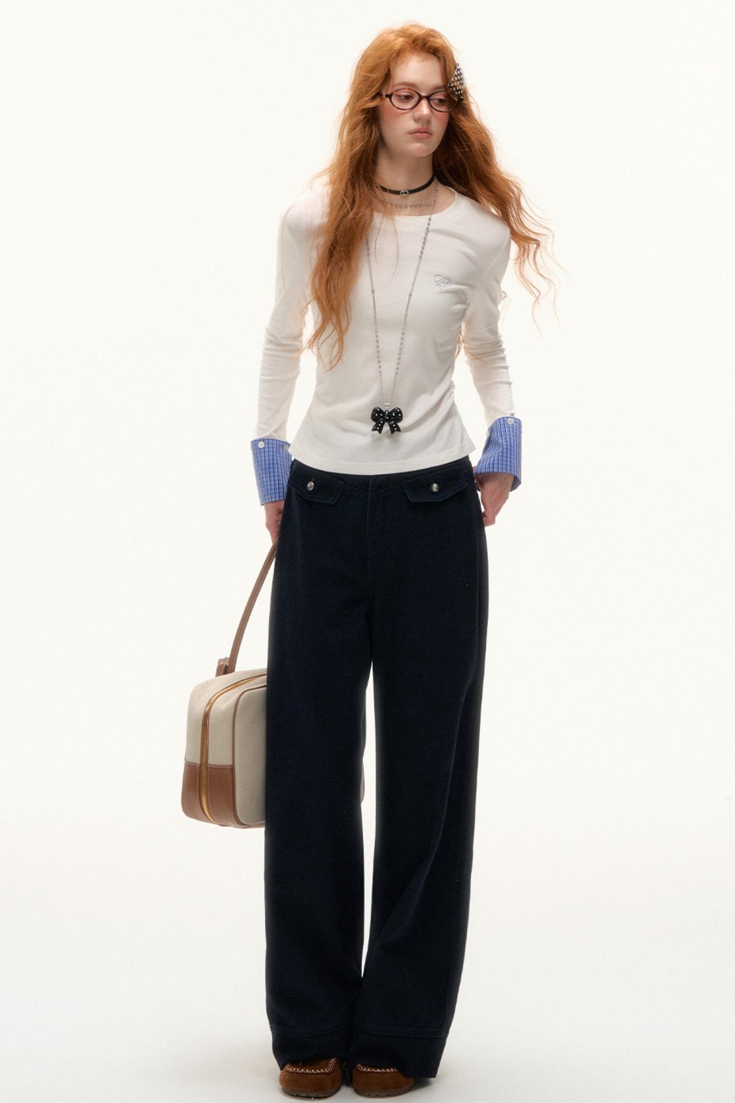 Inner Jean Contrast Jacket Set-Up