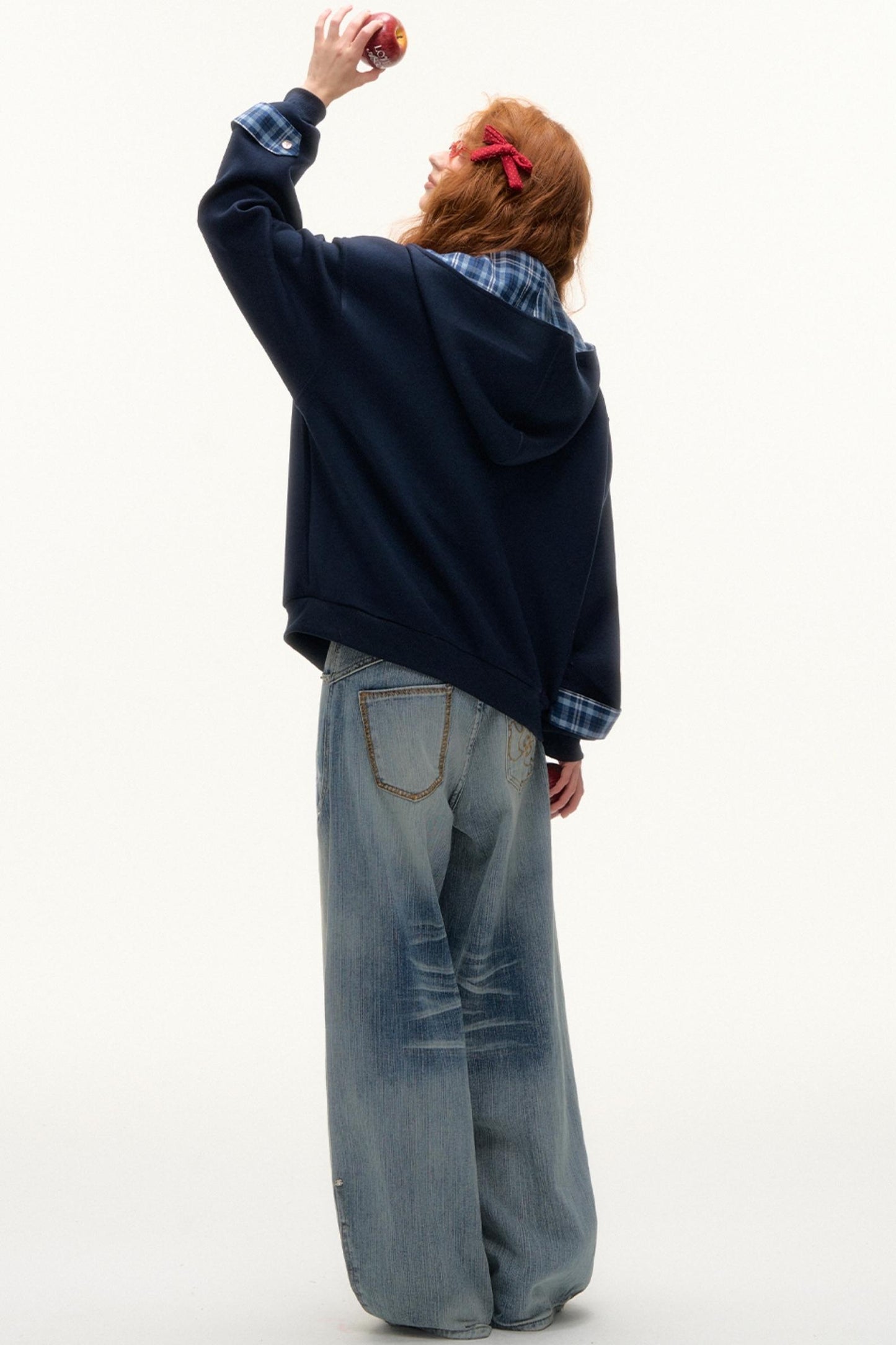 Inner Jean Contrast Jacket Set-Up