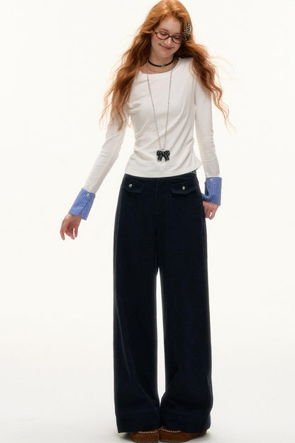 Inner Jean Contrast Jacket Set-Up