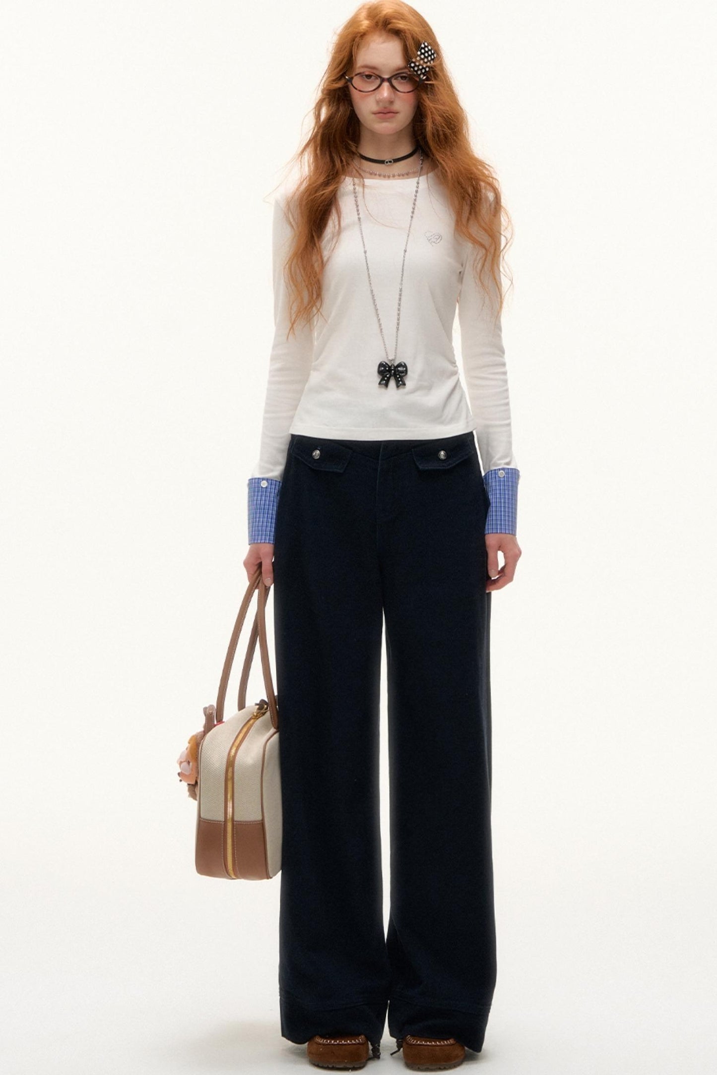 Inner Jean Contrast Jacket Set-Up