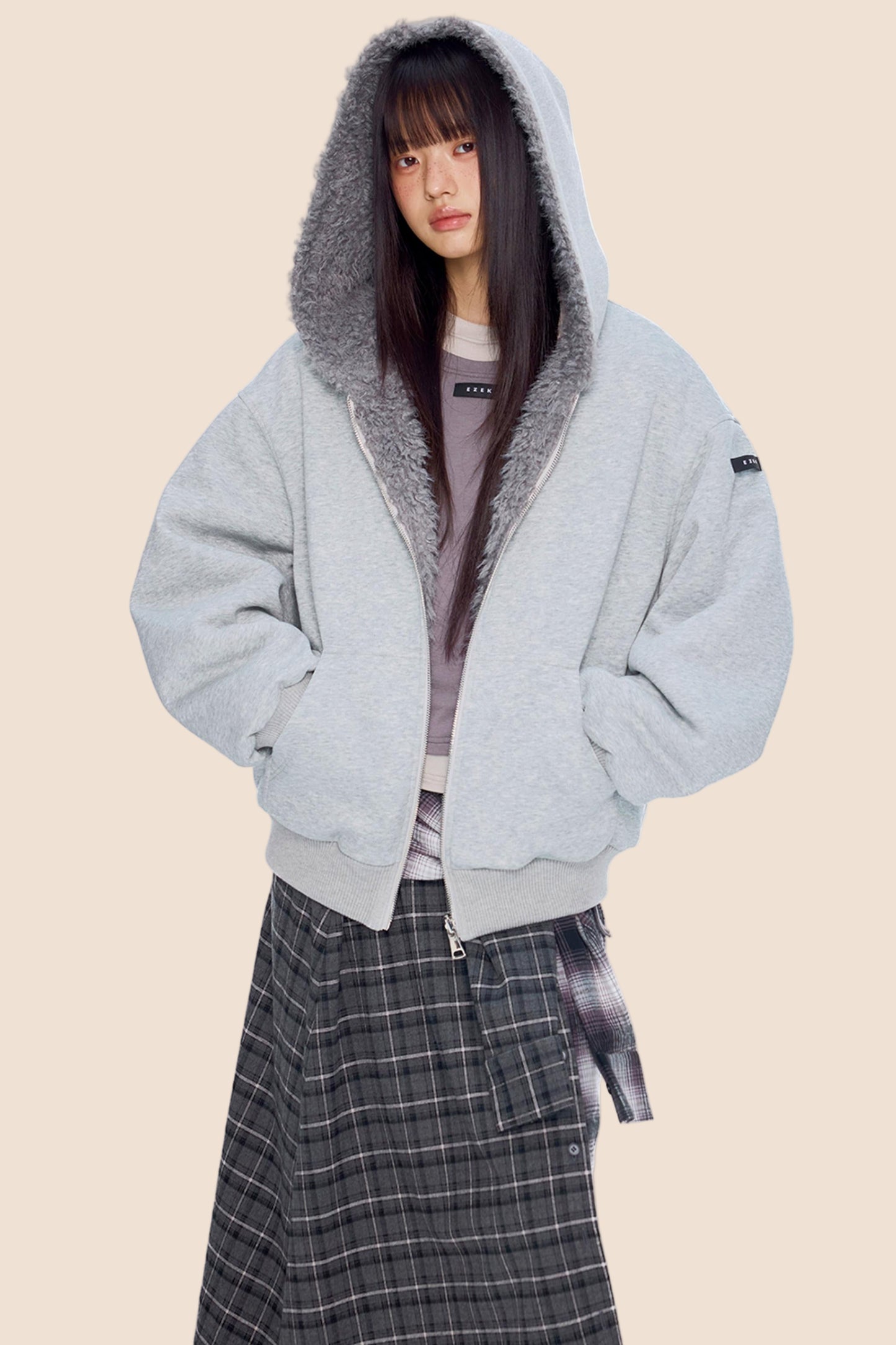 Reversible Faux Shearling Jacket