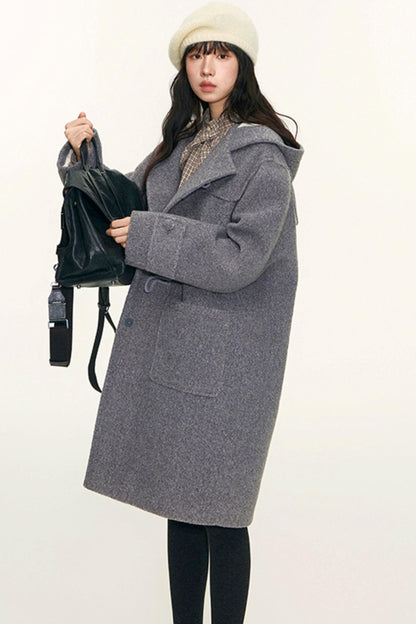 Original Woolen Hooded Jacket