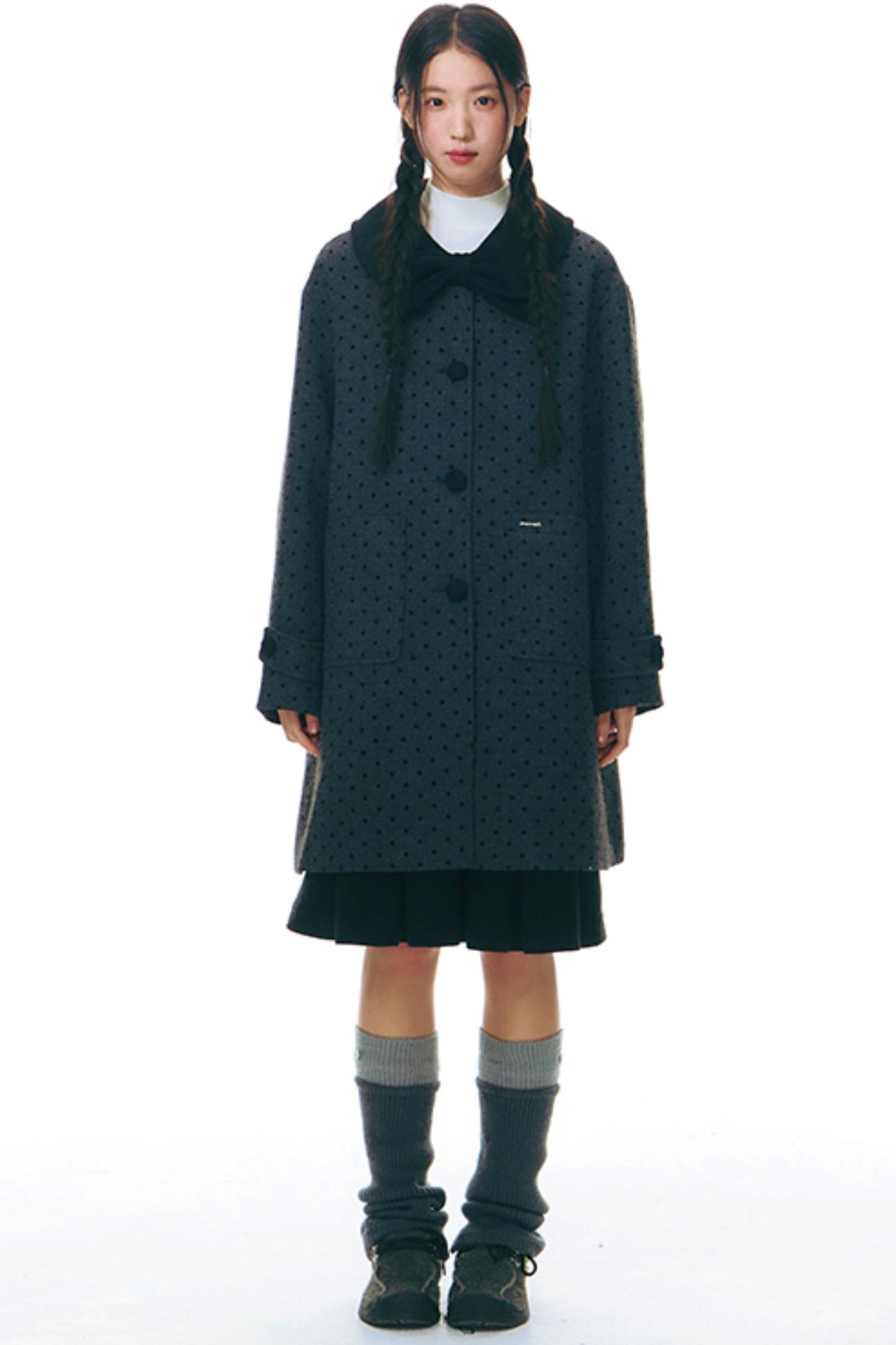 New Polka Dot Shawl Jacket