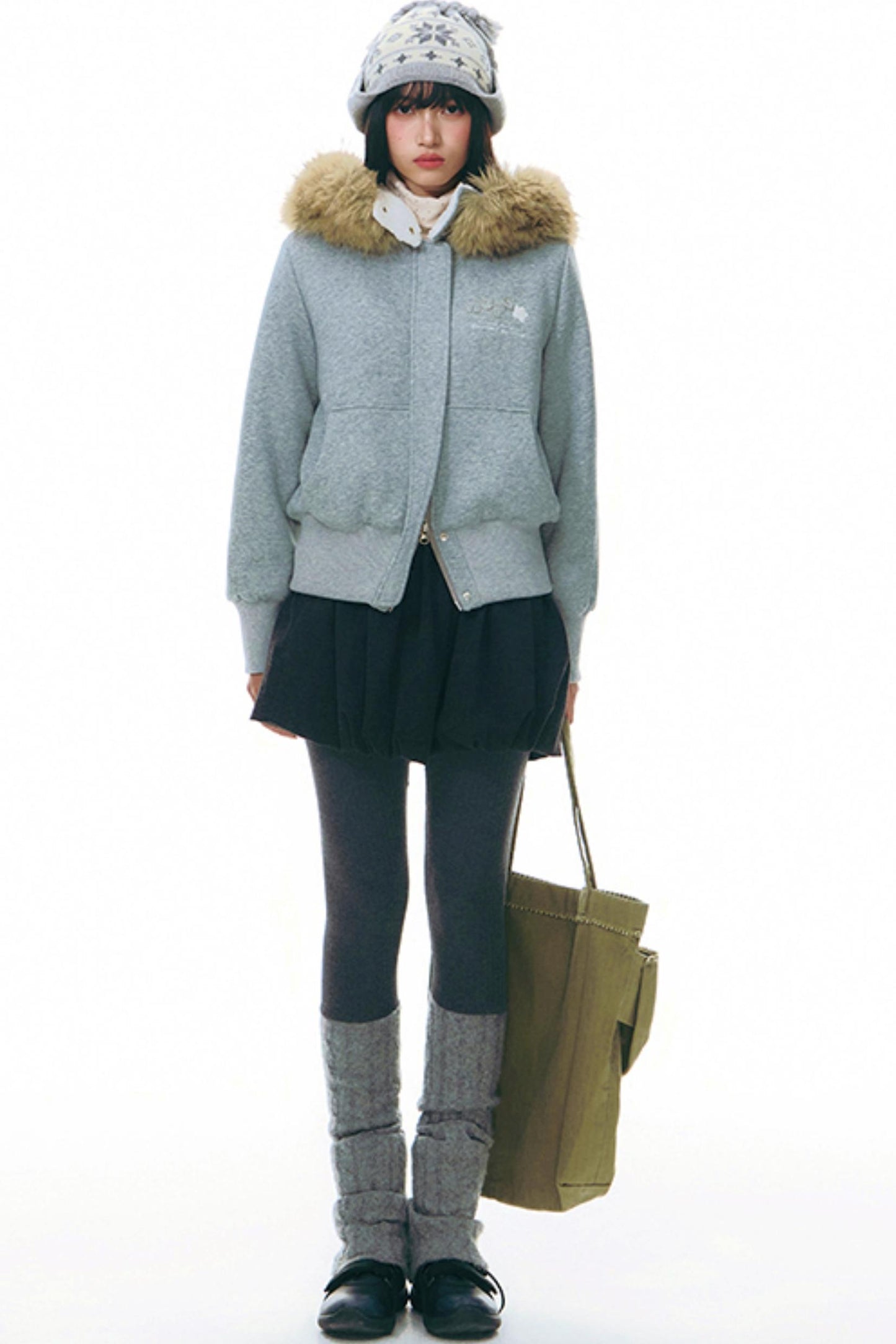 Embroidered Cotton Jacket Set-Up