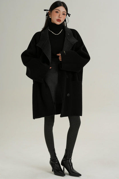 High-End Double-Sided Mid-Length Coat
