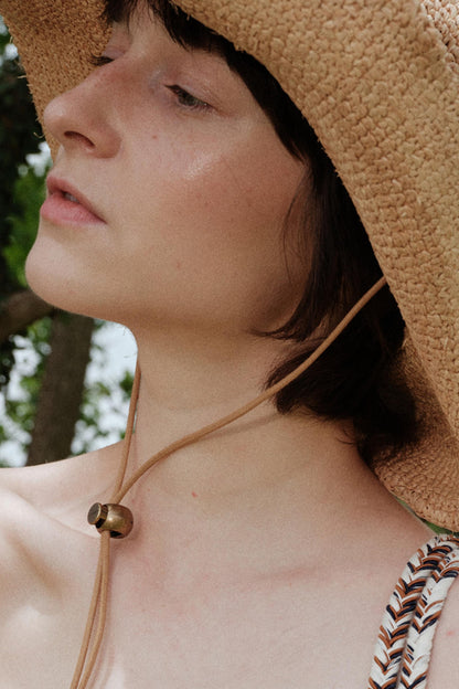 Eternal River Bandeau Top Wide-Leg Trousers Set-Up