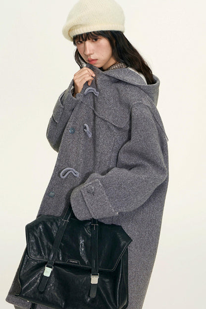 Original Woolen Hooded Jacket