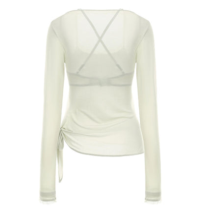 U-Neck Corset Top Set