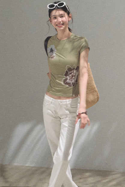 Begonia Floral T-Shirt